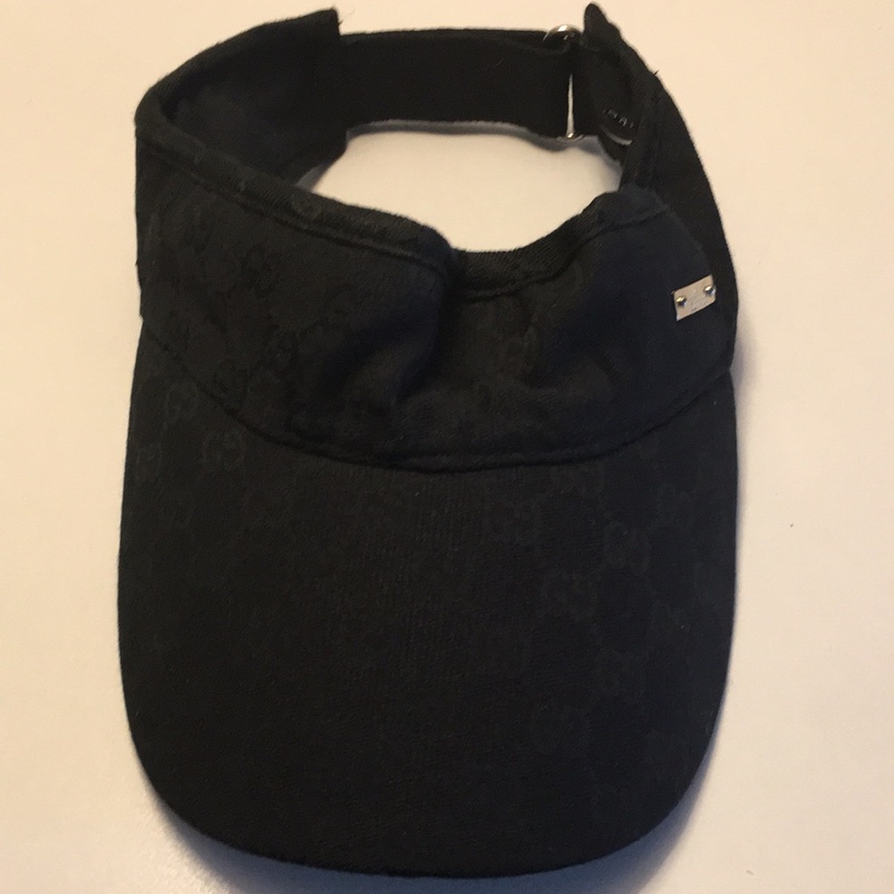 Gucci Black Visor Hat
